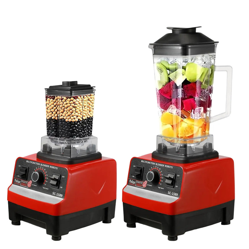 2000W2-in-1 Durable Blender Fixed Blender Suitable for Food Processing Machines Ice Cream smoothies Suitable for Kitchen Juicers