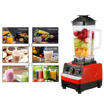 2000W2-in-1 Durable Blender Fixed Blender Suitable for Food Processing Machines Ice Cream smoothies Suitable for Kitchen Juicers