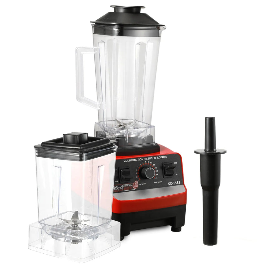 2000W2-in-1 Durable Blender Fixed Blender Suitable for Food Processing Machines Ice Cream smoothies Suitable for Kitchen Juicers