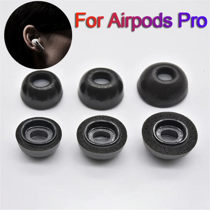 Noise Isolate Memory Foam Ear Tips for Airpods Pro Replacement Earbuds Cover Protective Earphone Earplugs For Apple Airpods Pro