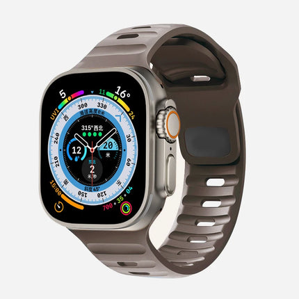 Silicone Strap For Apple Watch ultra Band 44mm 49mm 45mm 42mm 40mm 41mm 38mm sport correa bracelet iwatch Series 7 6 3 4 5 se 8