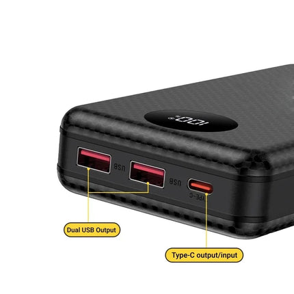 P6 Dual USB Type C Power Bank Shell 5V 10W DIY Shell 18650 Holder Cases Detachable Battery Storage Box With camping lights