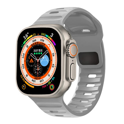 Silicone Strap For Apple Watch ultra Band 44mm 49mm 45mm 42mm 40mm 41mm 38mm sport correa bracelet iwatch Series 7 6 3 4 5 se 8