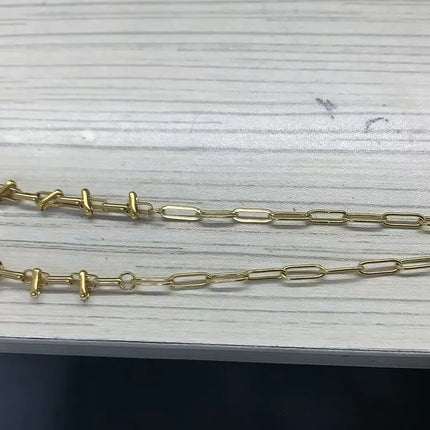 Stainless Steel Creative Steel Ball Chain Necklace
