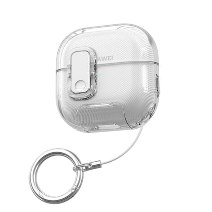 For Huawei freeclip2 Transparent Crystal Wireless Bluetooth Earphone Case Soft TPU Clear Switch Lock Cover For freeclip 2 case