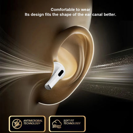 ERAZER AI Translator Wireless Bluetooth Earphones LCD Touch Screen Sports Headphones Hifi Stereo Sound Game Low Latency Earbuds