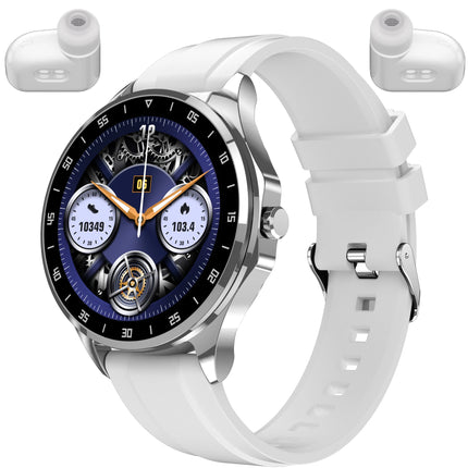 New TWS Noise Reduction Headset Blue Tooth Call Smartwatch Heart Rate Sports Waterproof Headphone Watches 2 In 1 Smart Watch NFC