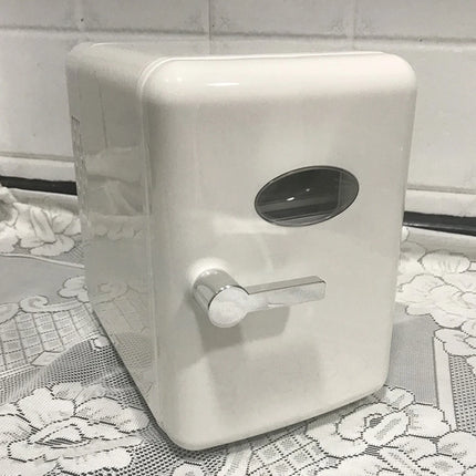 110V 220V 4L Mini Fridge Portable Refrigerator Warmer Cooler Beverage Drink Cans Samll Freezer for Home Kitchen Household 미니냉