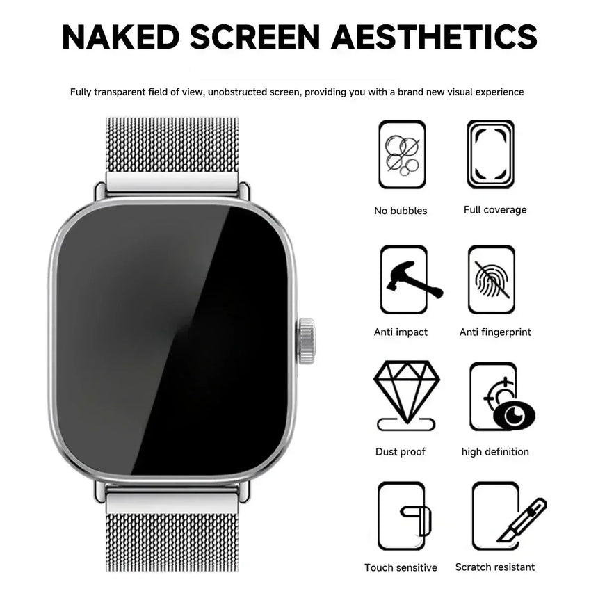Tempered Glass Easy Install for Redmi Watch 5Lite 5Active Screen Protector for Redmi Watch 5 Active 5 lite HD Protective Cover