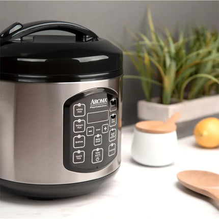 Professional Digital Rice Cooker Multicooker 4-Cup Uncooked 8-Cup Cooked Steamer Slow Cooker Oatmeal Cooker STS Auto Keep Warm