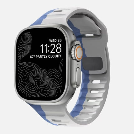 Silicone Strap For Apple Watch ultra Band 44mm 49mm 45mm 42mm 40mm 41mm 38mm sport correa bracelet iwatch Series 7 6 3 4 5 se 8