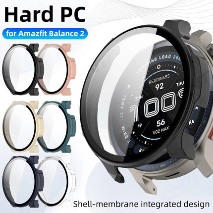 Smartwatch Case for Amazfit Balance 2 - Shell & Film Integrated, Durable & Stylish Protection, Smartwatch Accessories