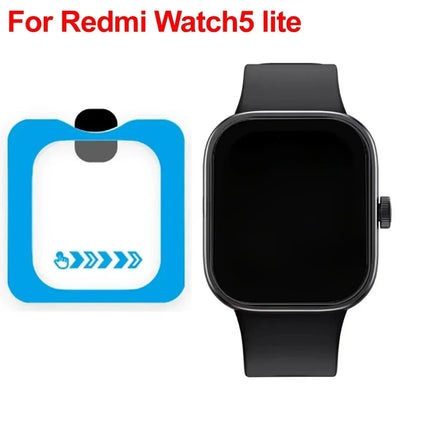Tempered Glass Easy Install for Redmi Watch 5Lite 5Active Screen Protector for Redmi Watch 5 Active 5 lite HD Protective Cover