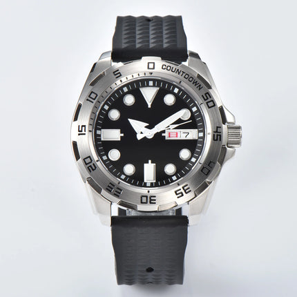 PARNSRPE 44MM watches for man luxury NH36A man watches automatic diving watch Bracelet 3.8 Crown sapphire crystal Luminous point