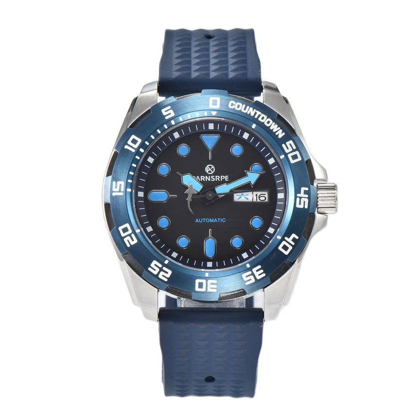 PARNSRPE 44MM watches for man luxury NH36A man watches automatic diving watch Bracelet 3.8 Crown sapphire crystal Luminous point
