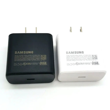 Samsung 45W US Plug Charger Super Fast Charge Adapter For Galaxy Z Flip Fold 6 5 4 3 2 S24 S20 S21 S22 S23 S25 Note 20 Ultra 10