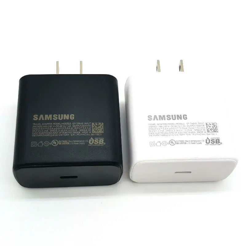 Samsung 45W US Plug Charger Super Fast Charge Adapter For Galaxy Z Flip Fold 6 5 4 3 2 S24 S20 S21 S22 S23 S25 Note 20 Ultra 10