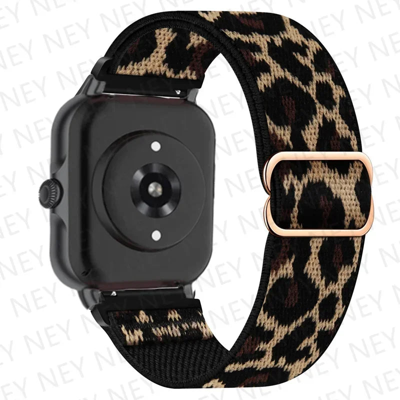 Elastic strap For Amazfit GTS 4/GTR 4/3/2 Mini/Pro/stratos/Balance Sport 20mm/22mm Watch band Amazfit bip 5-bip 3 pro-U-S-lite
