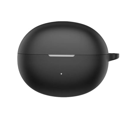 Anti-fall Earphone Case with Carabiner Dustproof Earbuds Cover Silicone Anti Scratch Charging Box Shell for QCY Crossky C50