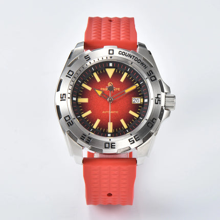 PARNSRPE 44MM watches for man luxury NH36A man watches automatic diving watch Bracelet 3.8 Crown sapphire crystal Luminous point
