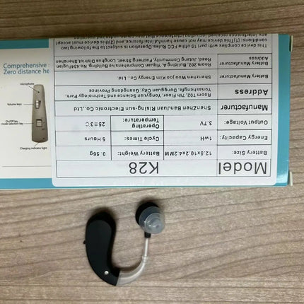 Enlarged hearing health earphones enhance ear sound protection for the elderly with hearing loss and tinnitus For Hearing Aid