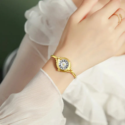 Fashion GEDI Top Brand Luxury Advanced Hand Compact Retro Bracelet Style Women's Simple High Beauty Strap Quartz Wrist Watches
