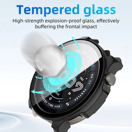 Smartwatch Case for Amazfit Balance 2 - Shell & Film Integrated, Durable & Stylish Protection, Smartwatch Accessories