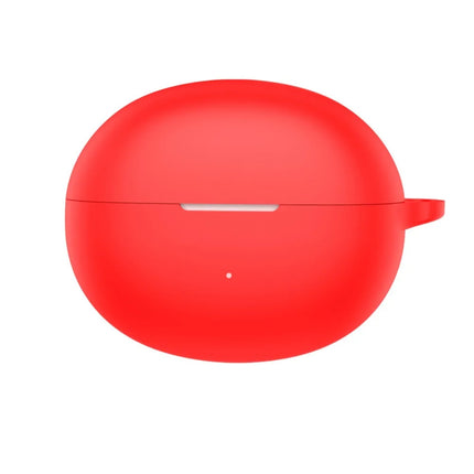 Anti-fall Earphone Case with Carabiner Dustproof Earbuds Cover Silicone Anti Scratch Charging Box Shell for QCY Crossky C50