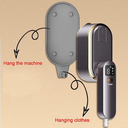 DMWD 110V/220V Handheld Garment Steamer Foldable Clothes Electric Hanging Ironing Machine Portable Spray Steam Generator Cleaner