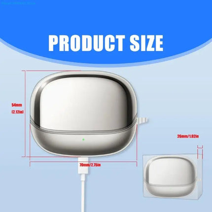 Headphone Shockproof Housing Skin-friendly Cover For Xiaomi Buds 5 Pro Headphone Dustproof Soft Housing Washable Soft TPU Sleeve