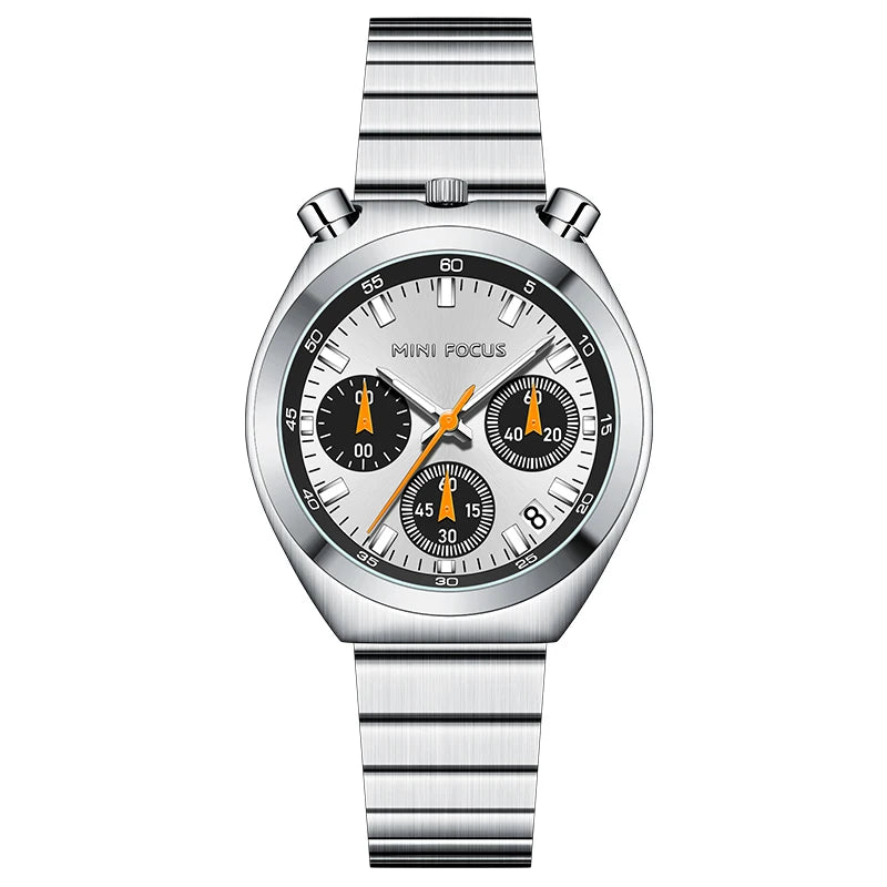 MINIFOCUS Fashion Little Monster Womens Watch Multifunctional Panda Watch Steel Band Chronograph Women Bracelet Quartz Watches