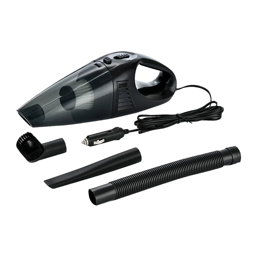 Car Vacuum Portable Vacuum Cleaner Strong Suction Wired Vacuum Cleaner (Black)
