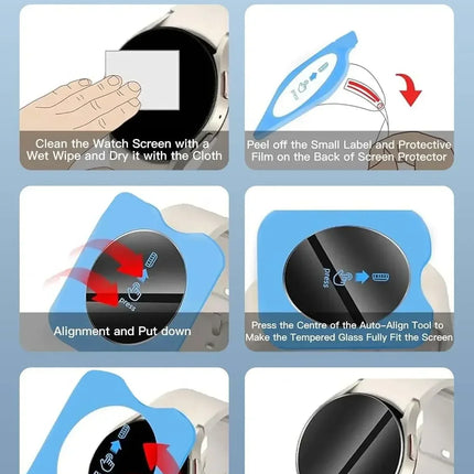 Tempered Glass Easy Install for Redmi Watch 5Lite 5Active Screen Protector for Redmi Watch 5 Active 5 lite HD Protective Cover