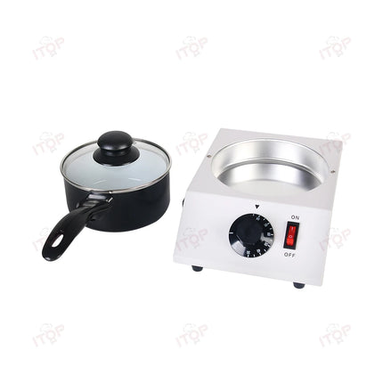 ITOP Chocolate Melting Machine Small Electric Tempering Cylinder Melter Ceramic Non-Stick Pot Pan 40W 220V 110V (Single Pan)
