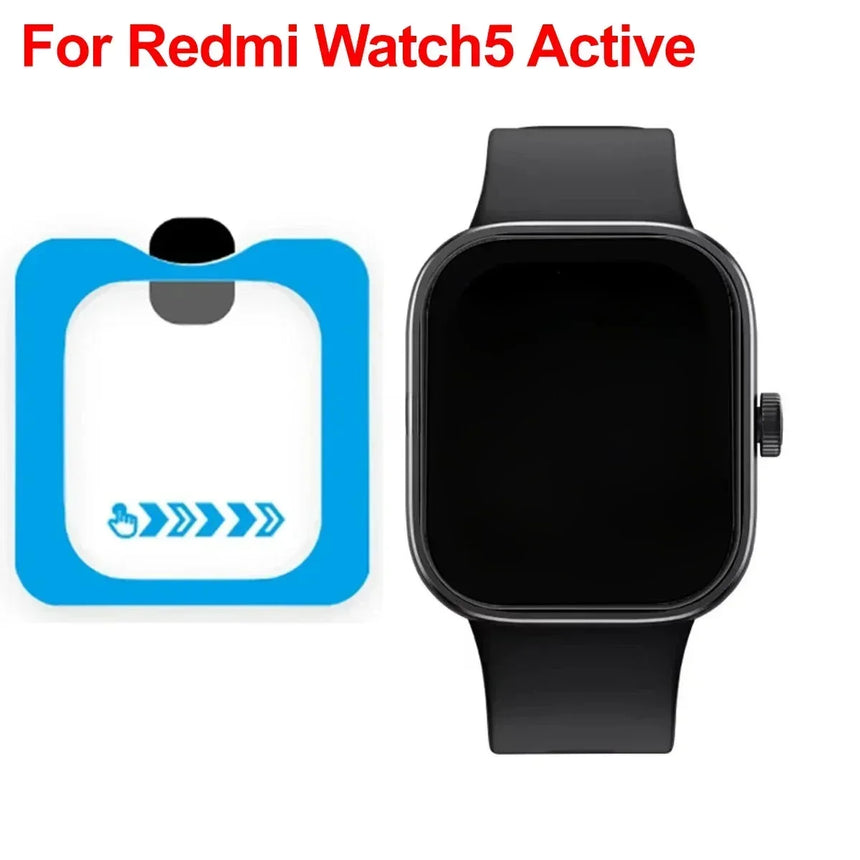 Tempered Glass Easy Install for Redmi Watch 5Lite 5Active Screen Protector for Redmi Watch 5 Active 5 lite HD Protective Cover