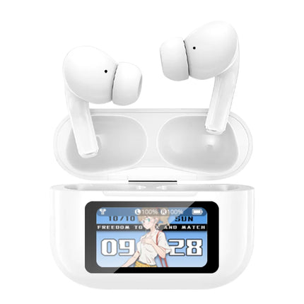 ERAZER AI Translator Wireless Bluetooth Earphones LCD Touch Screen Sports Headphones Hifi Stereo Sound Game Low Latency Earbuds