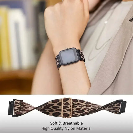 Elastic strap For Amazfit GTS 4/GTR 4/3/2 Mini/Pro/stratos/Balance Sport 20mm/22mm Watch band Amazfit bip 5-bip 3 pro-U-S-lite