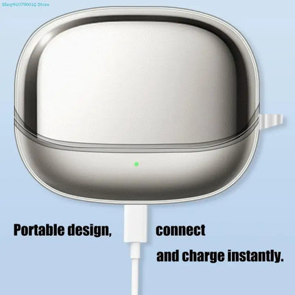 Headphone Shockproof Housing Skin-friendly Cover For Xiaomi Buds 5 Pro Headphone Dustproof Soft Housing Washable Soft TPU Sleeve