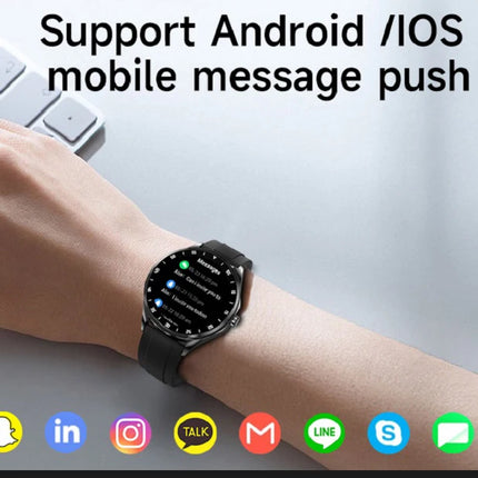 New TWS Noise Reduction Headset Blue Tooth Call Smartwatch Heart Rate Sports Waterproof Headphone Watches 2 In 1 Smart Watch NFC