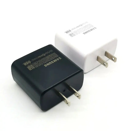 Samsung 45W US Plug Charger Super Fast Charge Adapter For Galaxy Z Flip Fold 6 5 4 3 2 S24 S20 S21 S22 S23 S25 Note 20 Ultra 10