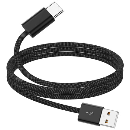 USB A to USB C Woven Cable Car CarPlay Android Auto Data Transfer Car to Phone Audio Charge Cord for iPhone 15 16 17 Samsung