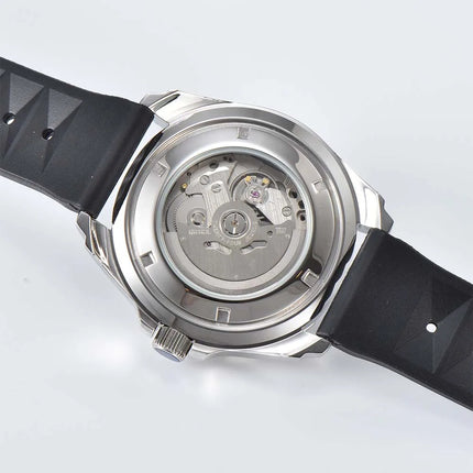 PARNSRPE 44MM watches for man luxury NH36A man watches automatic diving watch Bracelet 3.8 Crown sapphire crystal Luminous point