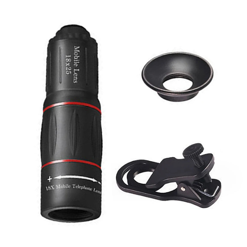18/28/36X Phone Camera Lens Universal Smartphone Zoom Monocular Telescope Phone Camera Telephoto Lens for IPhone for Samsung