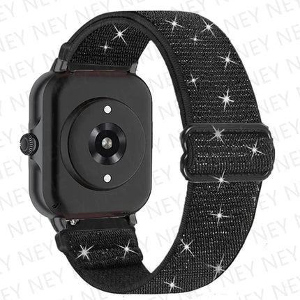 Elastic strap For Amazfit GTS 4/GTR 4/3/2 Mini/Pro/stratos/Balance Sport 20mm/22mm Watch band Amazfit bip 5-bip 3 pro-U-S-lite