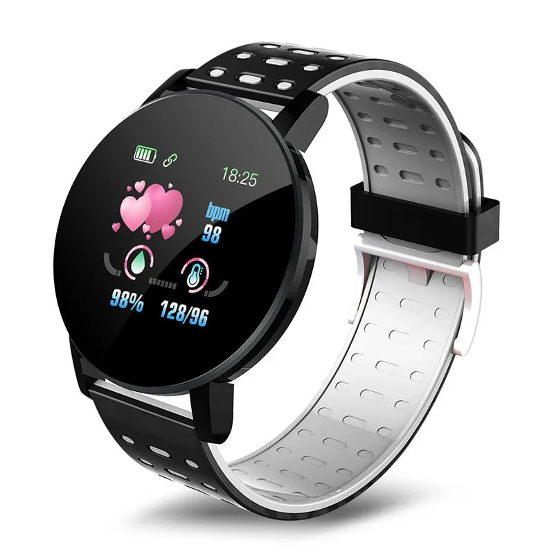 2024 Smart Watch Real-time Activity Tracker Heart Rate Monitor Sports Adults Kids 1.44" Screen Full Touch Waterproof Smartband