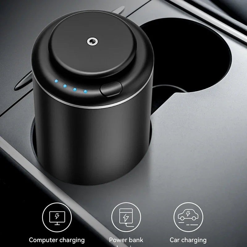 Car Air Freshener Waterless Essential Oil Scent Diffuser Fragrance Nebulizer Machine USB Home Office Car Diffuser