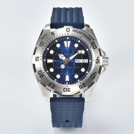 PARNSRPE 44MM watches for man luxury NH36A man watches automatic diving watch Bracelet 3.8 Crown sapphire crystal Luminous point